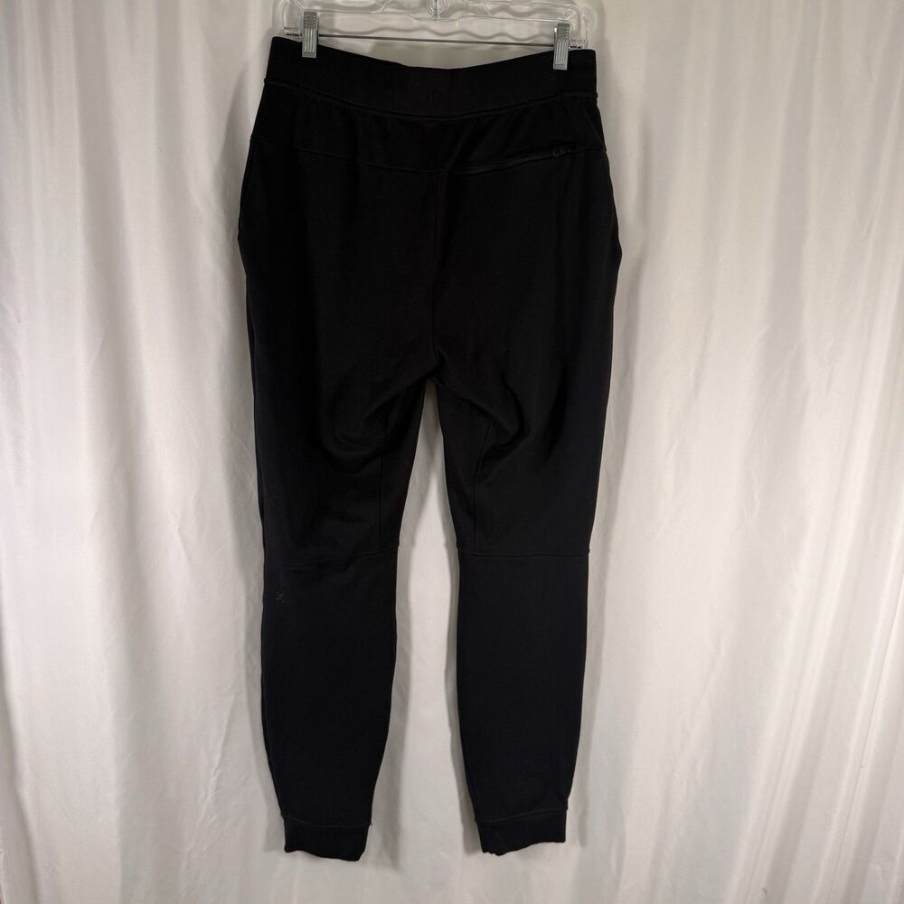 Lululemon Joggers Men's Medium Black Pockets Elastic Waist Pull On Drawstring - Picture 7 of 12